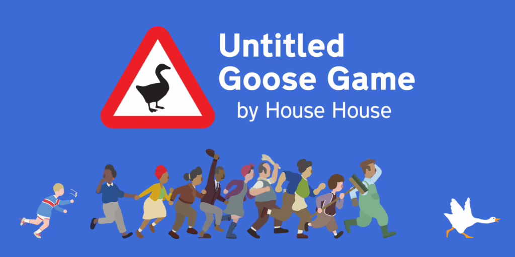 UntitledGooseGame title screen
