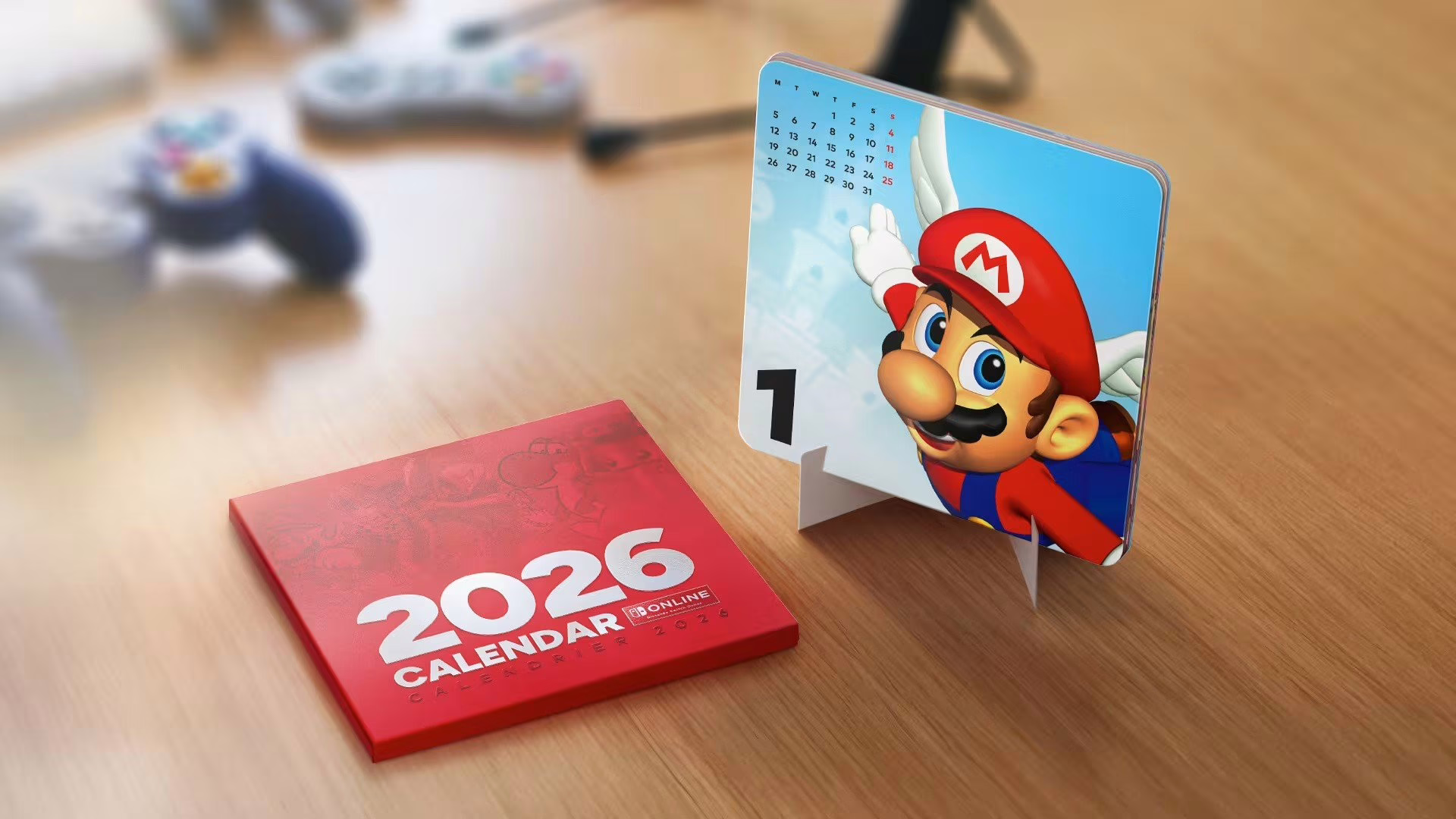 2026 nintendo calendar